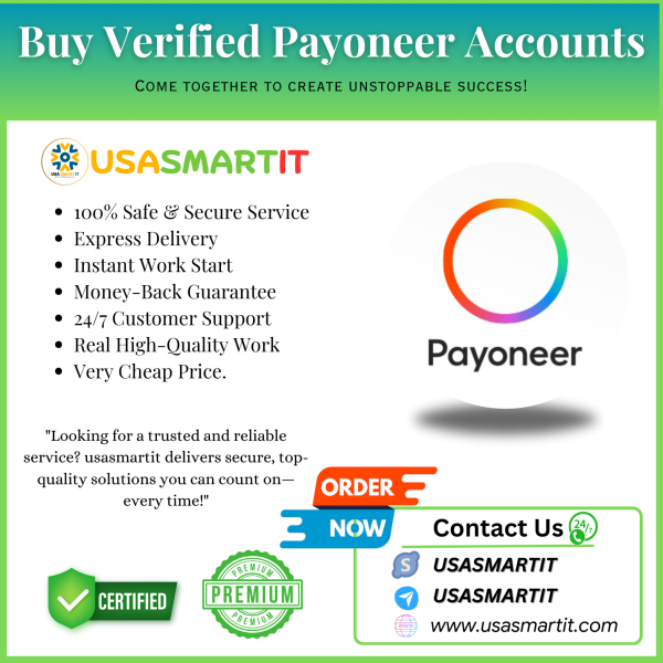 Buy Verified Payoneer Accounts