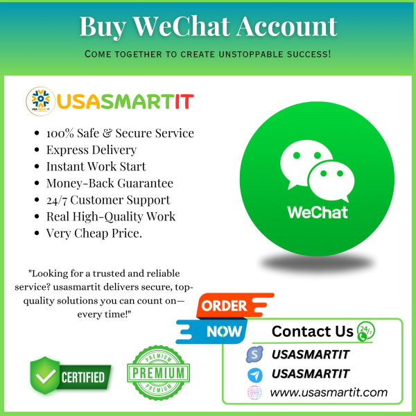 Buy WeChat Account